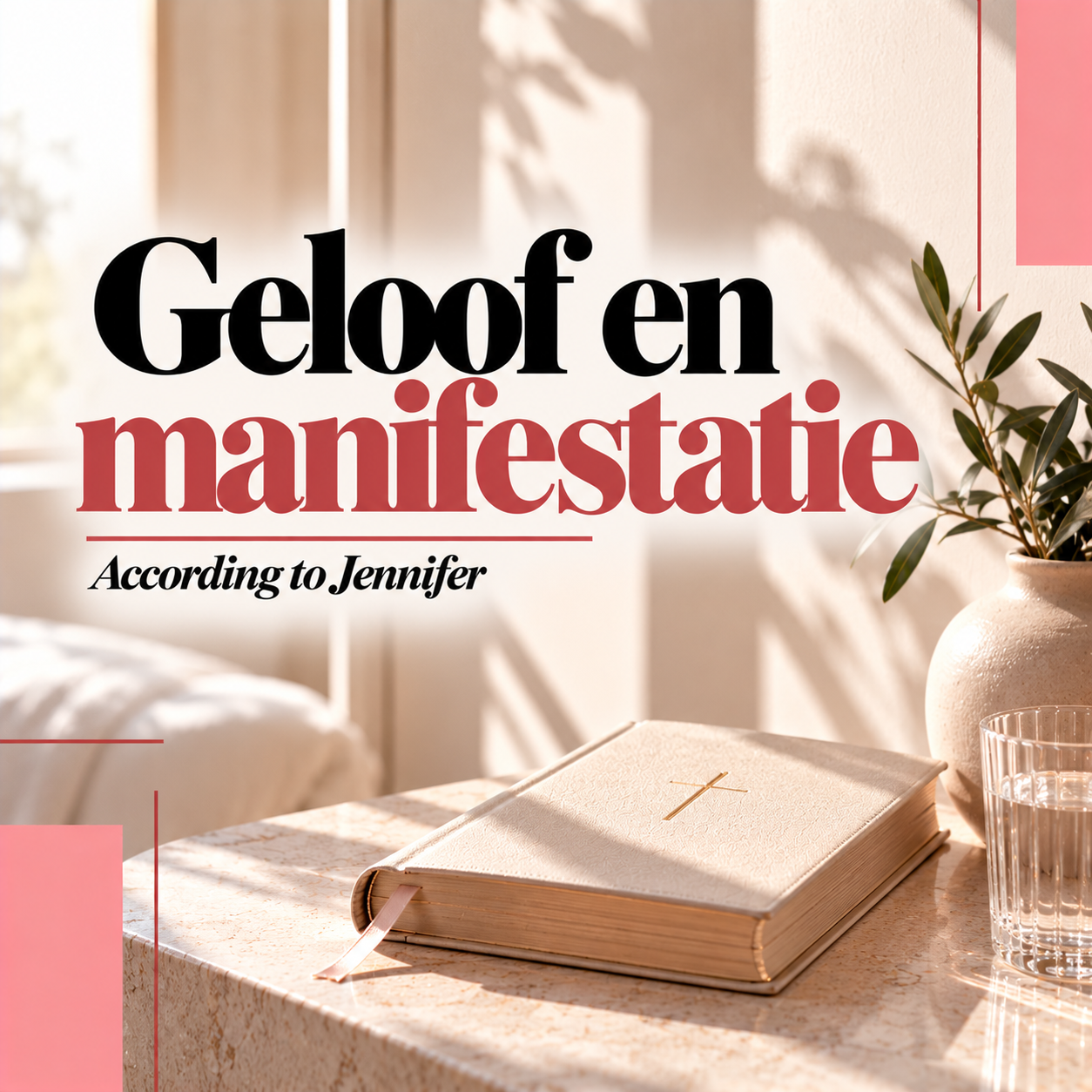 Geloof en manifestatie_ zonnig stilleven