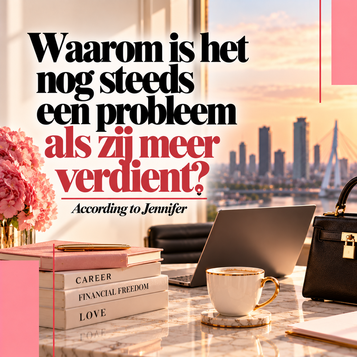 Waarom verdient zij nog steeds minder_
