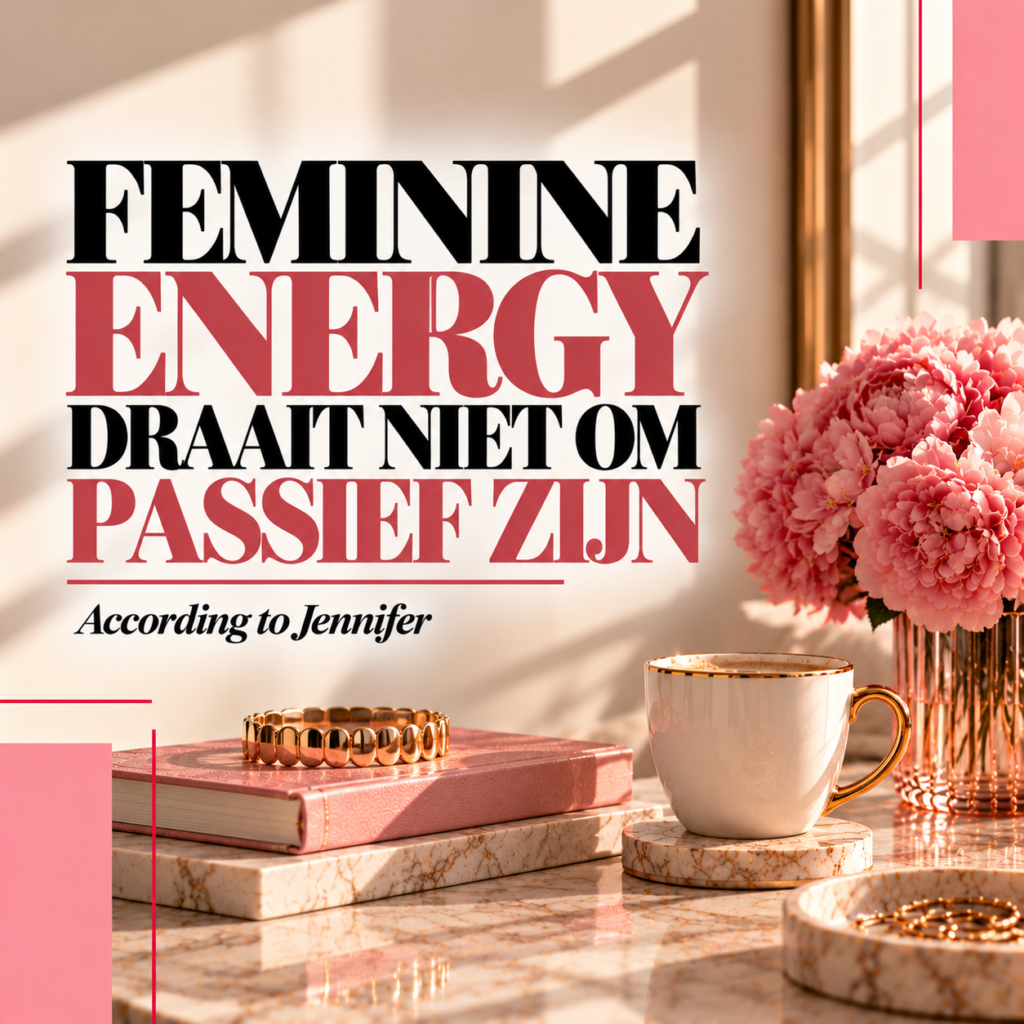 Feminiene energie in roze en goud