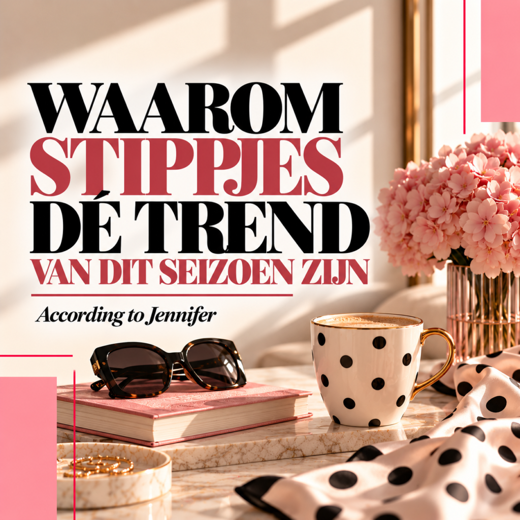 Waarom stippels dé trend zijn